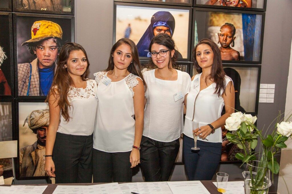 Le personnel de la CEFA photographié lors de l'after-party