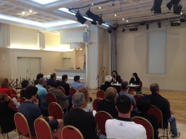 Le public lors de la conférence L'Organisation Fiscale du Départ à la Retraite du Dirigeant